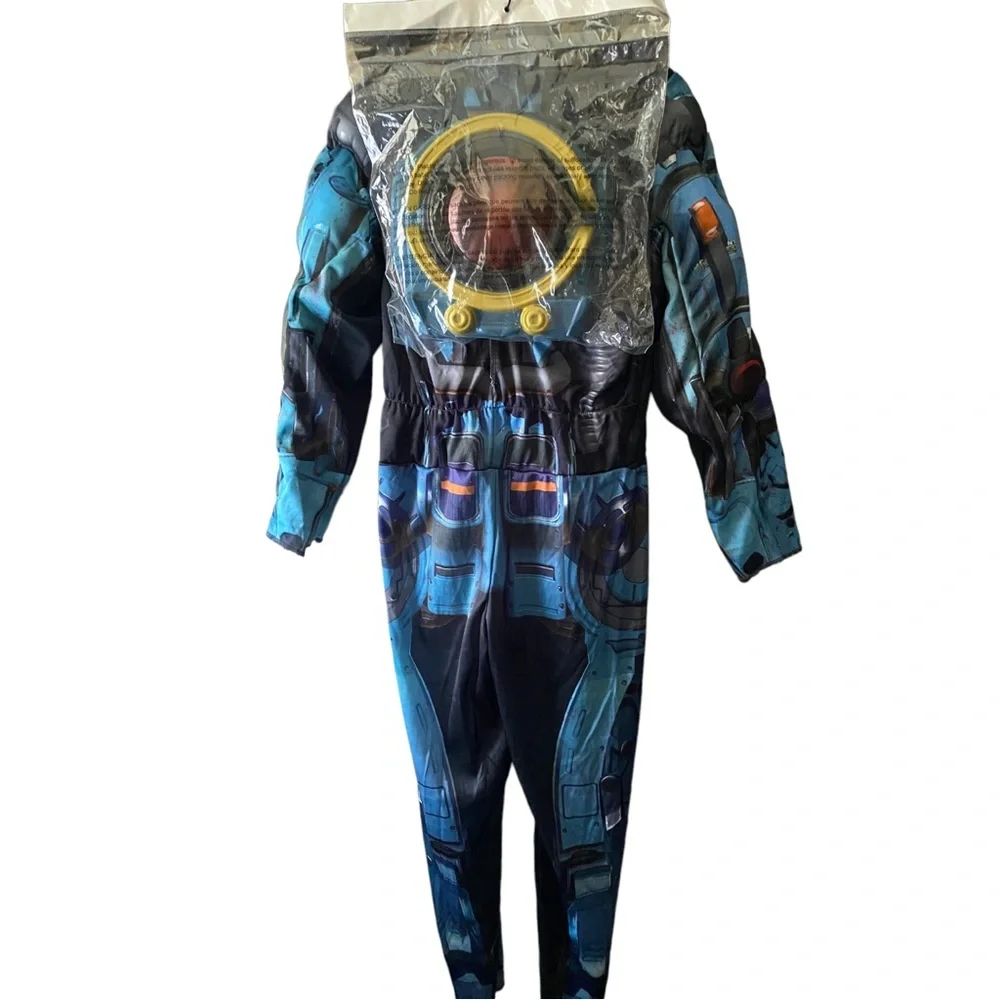 Pathfinder Apex Legends Deluxe Halloween Costume Kids' Size Medium 6-8